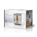 Toster Nedis KABT510EWT Biały - 2944049