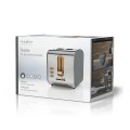Toster Nedis KABT510EGY Szary - 2944063