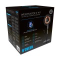 Wentylator 2 w 1 z funkcją grzania NOVEEN F740 16”/40cm - 2944157