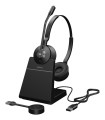 Jabra Engage 55 SE Zestaw słuchawkowy Bezprzewodowy Opaska na głowę Biuro/centrum telefoniczne Czarny - 2944660