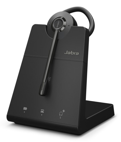 Jabra Engage 45 SE Zestaw słuchawkowy Bezprzewodowy Nauszny, Opaska na głowę Biuro/centrum telefoniczne Czarny - 2944666