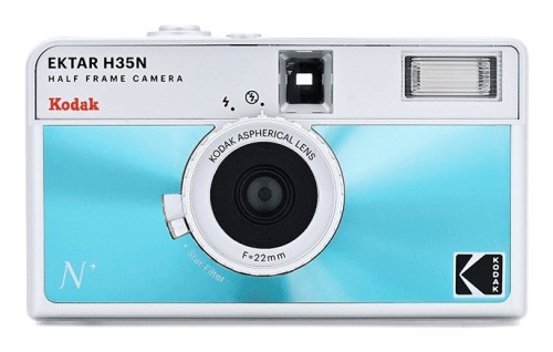 Kodak EKTAR H35N Kompaktowa kamera filmowa 35 mm Niebieski, Srebrny - 2944748