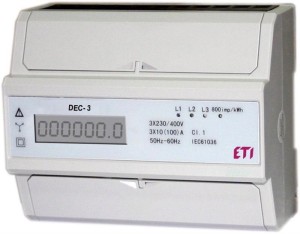 METER ELECTRICITY MODULAR 3F DEC-3