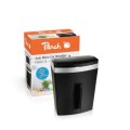 Peach PS600-10 niszczarka Rozdrabnianie mikro-cięte 63 dB Czarny, Srebrny - 2923837