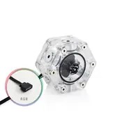 Sześciokątny wskaźnik przepływu Bitspower-RGB - 2945151
