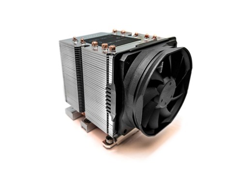 Dynatron B14 system chłodzenia komputerów Procesor Chłodnica powietrza 8 cm Aluminium, Czarny 1 szt. - 2945236