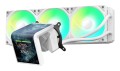 TRYX PANORAMA SE ARGB 360 Kompletne chłodzenie wodne, wyświetlacz 3D AMOLED - 360mm, biały - 2945277