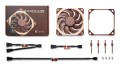 Noctua NF-A12X25 G2 LS-PWM system chłodzenia komputerów Obudowa komputera Wentylator 12 cm Beżowy 1 szt. - 2924206