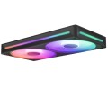 NZXT RF-U24HF-B1 system chłodzenia komputerów Obudowa komputera Wentylator Czarny - 2945320