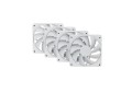 HYTE FAN- -FA12-WW-4 system chłodzenia komputerów Obudowa komputera Wentylator 12 cm Biały 4 szt. - 2945345