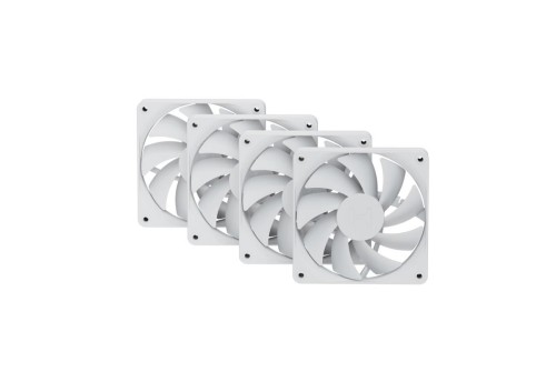 HYTE FAN- -FA12-WW-4 system chłodzenia komputerów Obudowa komputera Wentylator 12 cm Biały 4 szt. - 2945349
