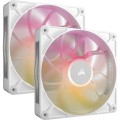 Corsair iCUE LINK RX140 MAX RGB Obudowa komputera Wentylator 14 cm Biały 2 szt. - 2924310