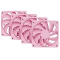 HYTE FAN- -FA12-SM-4 system chłodzenia komputerów Procesor Wentylator 12 cm Różowy 4 szt. - 2945406