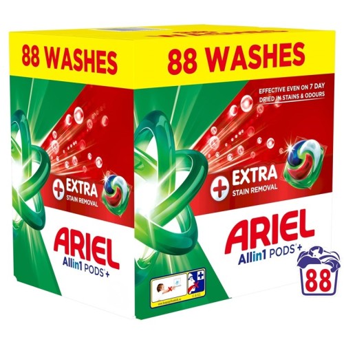 ARIEL EXTRA CLEAN LAUNDRY CAP 88PCS - 2945590