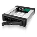 ICY BOX IB-129SSK-B 13,3 cm (5.25") Panel bezela Czarny - 2924993