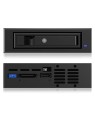 ICY BOX IB-129SSK-B 13,3 cm (5.25") Panel bezela Czarny - 2924990