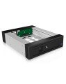 ICY BOX IB-129SSK-B 13,3 cm (5.25") Panel bezela Czarny - 2924991