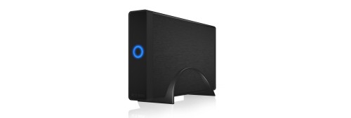 ICY BOX IB-377-C31 Obudowa HDD/SSD Czarny 3.5" - 2945929