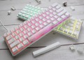 Ducky One 3 Mini Pure White klawiatura Gaming USB Niemiecki Biały - 2946408
