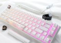 Ducky One 3 Classic Pure White SF klawiatura Gaming USB Niemiecki Biały - 2946629