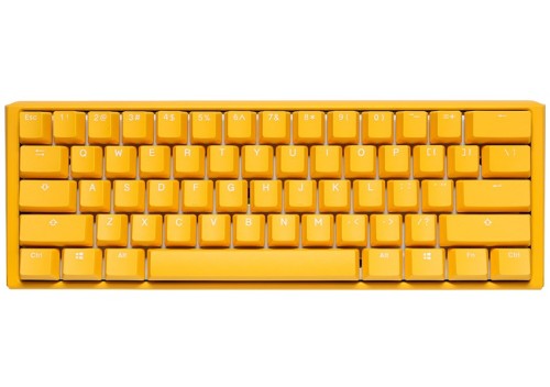 Ducky One 3 Yellow Mini klawiatura Gaming USB Niemiecki Żółty - 2946710
