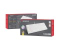 GENESIS Thor 404 TKL klawiatura Gaming USB QWERTY Amerykański międzynarodowy Biały - 2946748