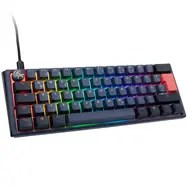 Ducky One 3 Cosmic Blue Mini Gaming Tastatur, RGB LED - MX-Ergo-Clear