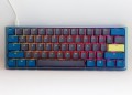 Ducky One 3 Daybreak Mini klawiatura Gaming USB Niemiecki Czarny, Niebieski, Zielony - 2946883