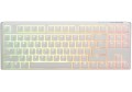 Ducky One 3 Classic Pure White TKL Gaming Tastatur RGB LED - MX-Clear klawiatura USB Niemiecki Biały - 2946942