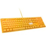 Ducky One 3 Yellow Gaming Keyboard, RGB LED - MX-Blue (US)