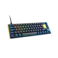Ducky One 3 SF DayBreak klawiatura Gaming USB Niemiecki Czarny, Niebieski