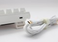 Ducky DKON2061ST klawiatura Gaming USB QWERTY Amerykański międzynarodowy Biały - 2947149