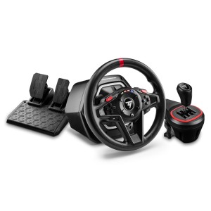 Thrustmaster T128 Shifter Pack, Kierownica + Pedały, PC, Xbox, Przycisk hamulca ręcznego, Przycisk View, Przycisk ustawień, Przyciski kierunkowe, Przycisk Menu, Przycisk Share, Analogowy, 900°, Przewo
