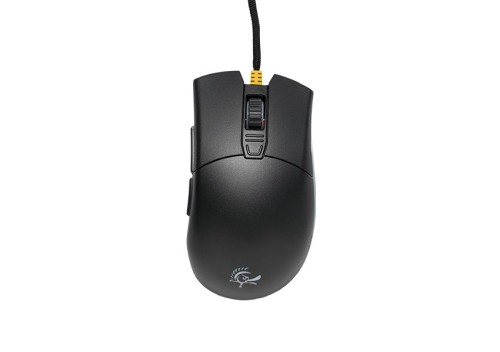 Mysz gamingowa Ducky Secret M Retro - Czarna - 2947466