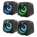 DEFENDER GŁOŚNIKI PC J1 2.0 6W LED USB CZARNE 65961 - 2947587