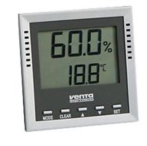 Venta 6011000 higrometr i psychrometr Wewnętrzna Higrometr elektroniczny Srebrny - 2947675