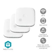 Czujnik dymu Nedis SmartLife WIFIDS21WT3 3szt. - 2947682