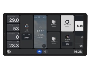 Shelly Wall Display X2i Black