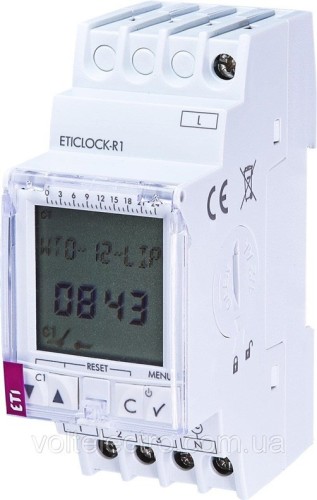TIME SWITCH DIGITAL MOD CLOCK-R1 1P 16A - 2947737
