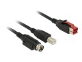 DeLOCK 85489 kabel USB USB 2.0 3 m USB B Czarny - 2947772