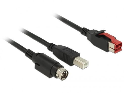 DeLOCK 85489 kabel USB USB 2.0 3 m USB B Czarny - 2947772