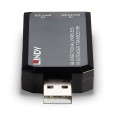 Lindy 38331 przedłużacz AV Nadajnik i transceiver AV Czarny - 2947781