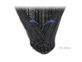 DeLOCK Koszulka pleciona, rozciągana 10 m x 25 mm czarna - 2947845