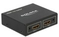 DeLOCK 87701 rozgałęziacz telewizyjny HDMI 2x HDMI - 2947873