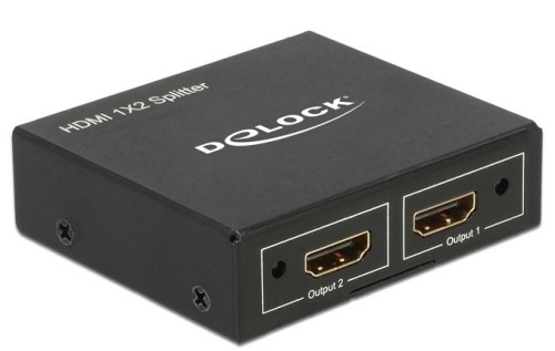 DeLOCK 87701 rozgałęziacz telewizyjny HDMI 2x HDMI - 2947876