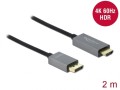 DeLOCK Aktywny DisplayPort 1.4 do kabla HDMI 4K 60 Hz (HDR), 2 m - 2947917