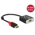 DeLOCK 62734 adapter kablowy 0,2 m DisplayPort HDMI Typu A (Standard) Czarny - 2947934