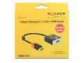 DeLOCK 62734 adapter kablowy 0,2 m DisplayPort HDMI Typu A (Standard) Czarny - 2947933