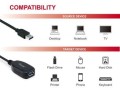 Equip 133347 kabel USB USB 3.2 Gen 1 (3.1 Gen 1) 10 m USB A Czarny - 2926436