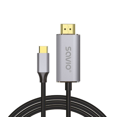 SAVIO KABEL USB-C DO HDMI 2M CL-199 - 2948067